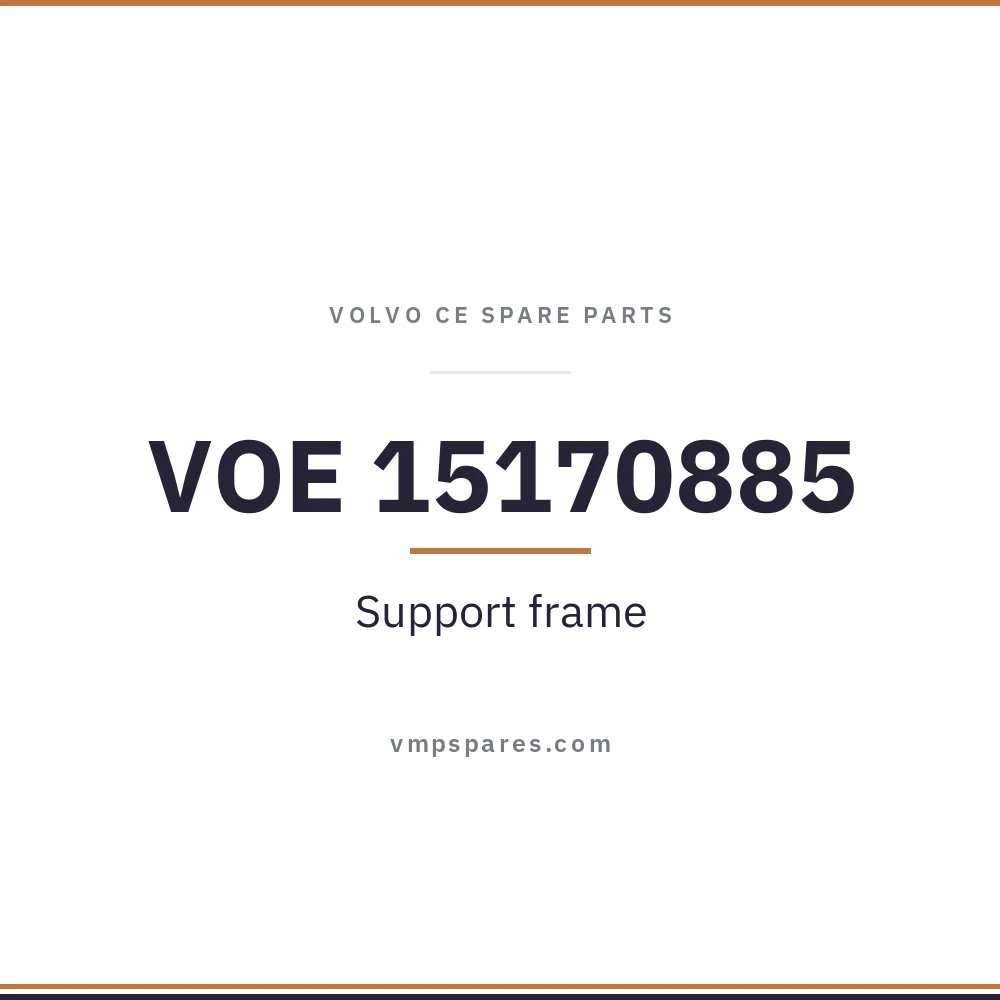 VOE 15170885 – Support frame