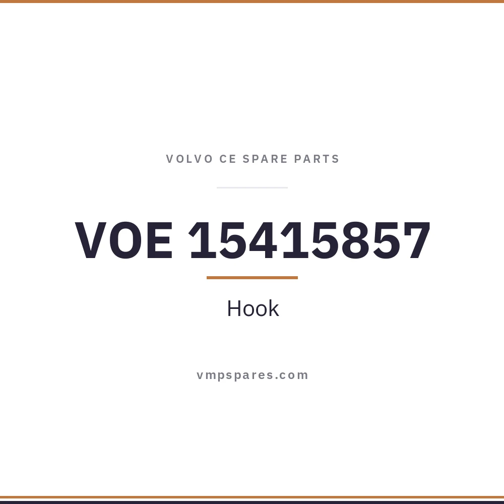 VOE 15415857 – Hook