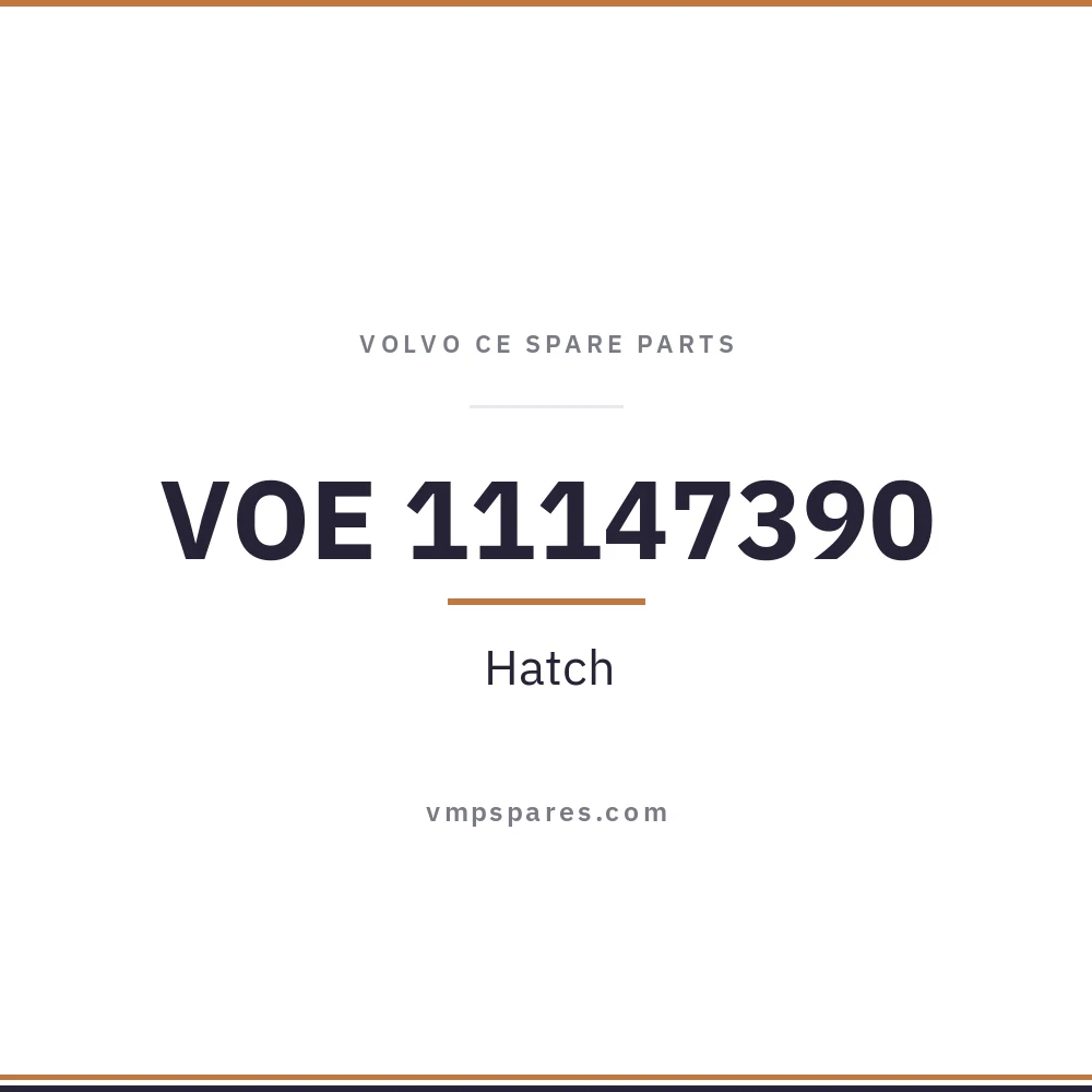 VOE 11147390 – Hatch