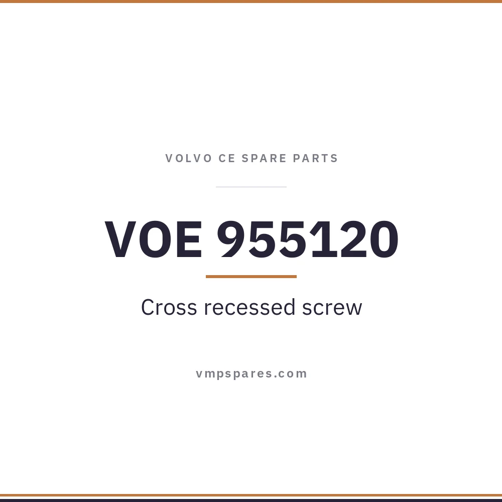 VOE 955120 – Cross recessed screw