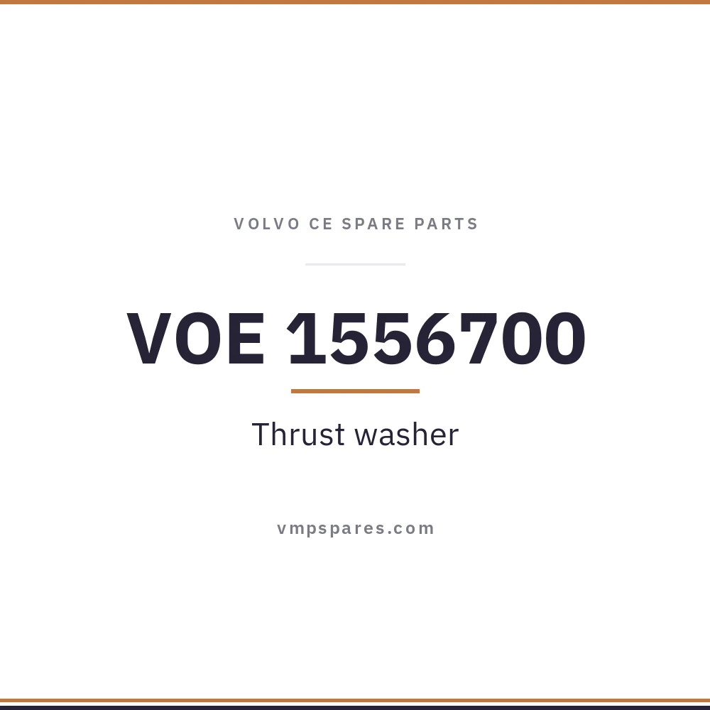 VOE 1556700 – Thrust washer