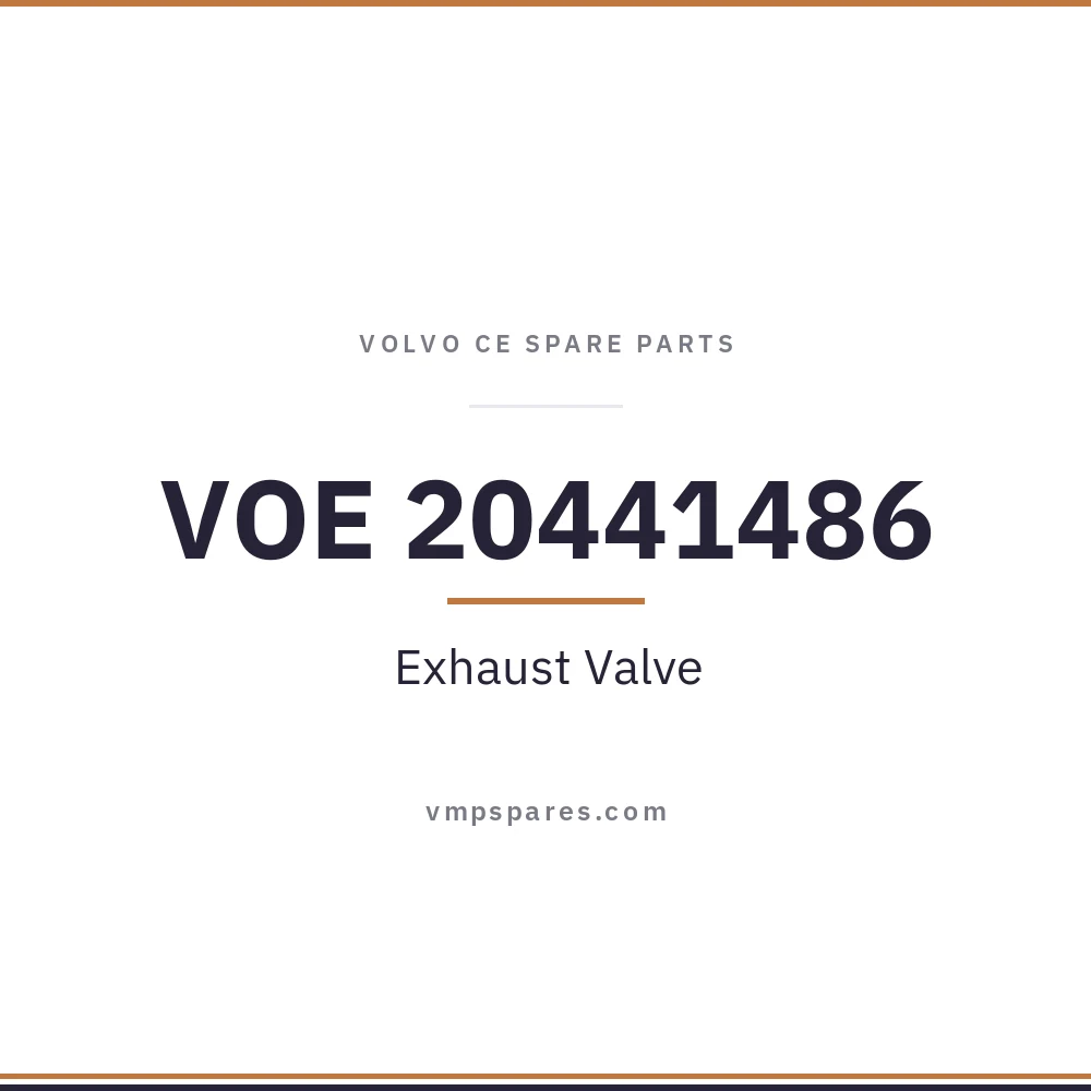 VOE 20441486 – Exhaust Valve