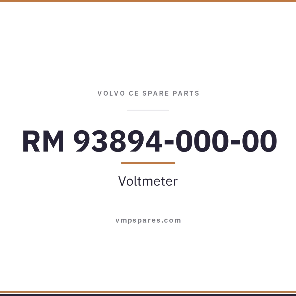RM 93894-000-00 – Voltmeter