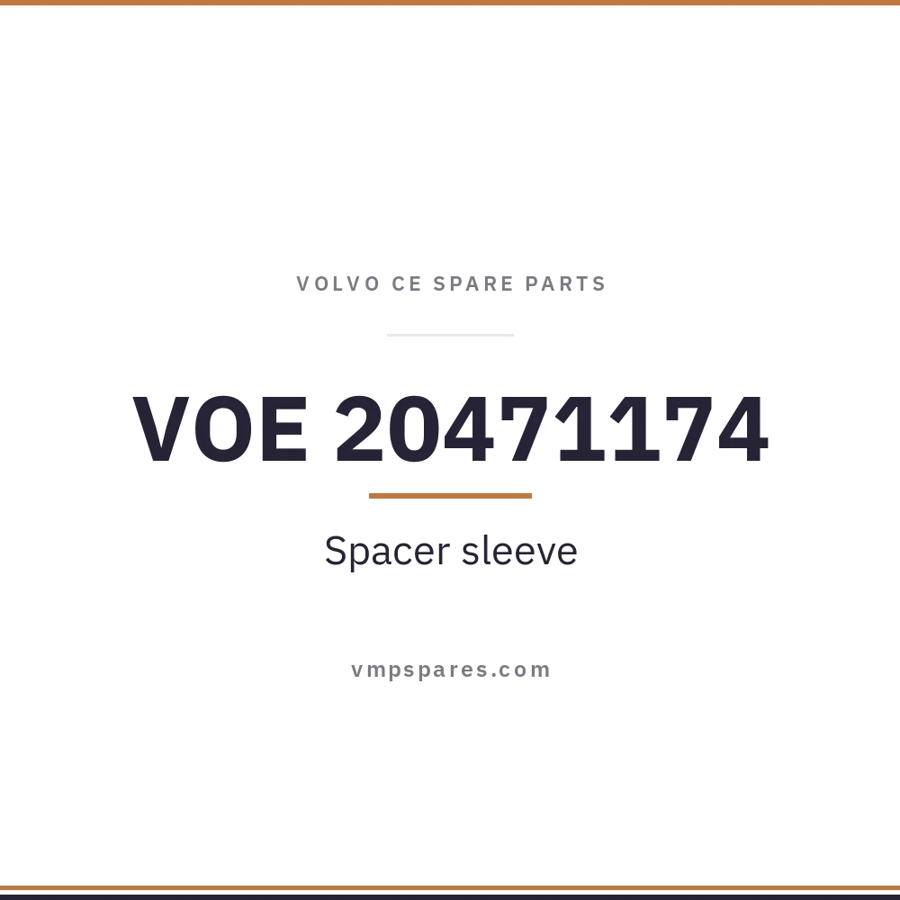 VOE 20471174 – Spacer sleeve