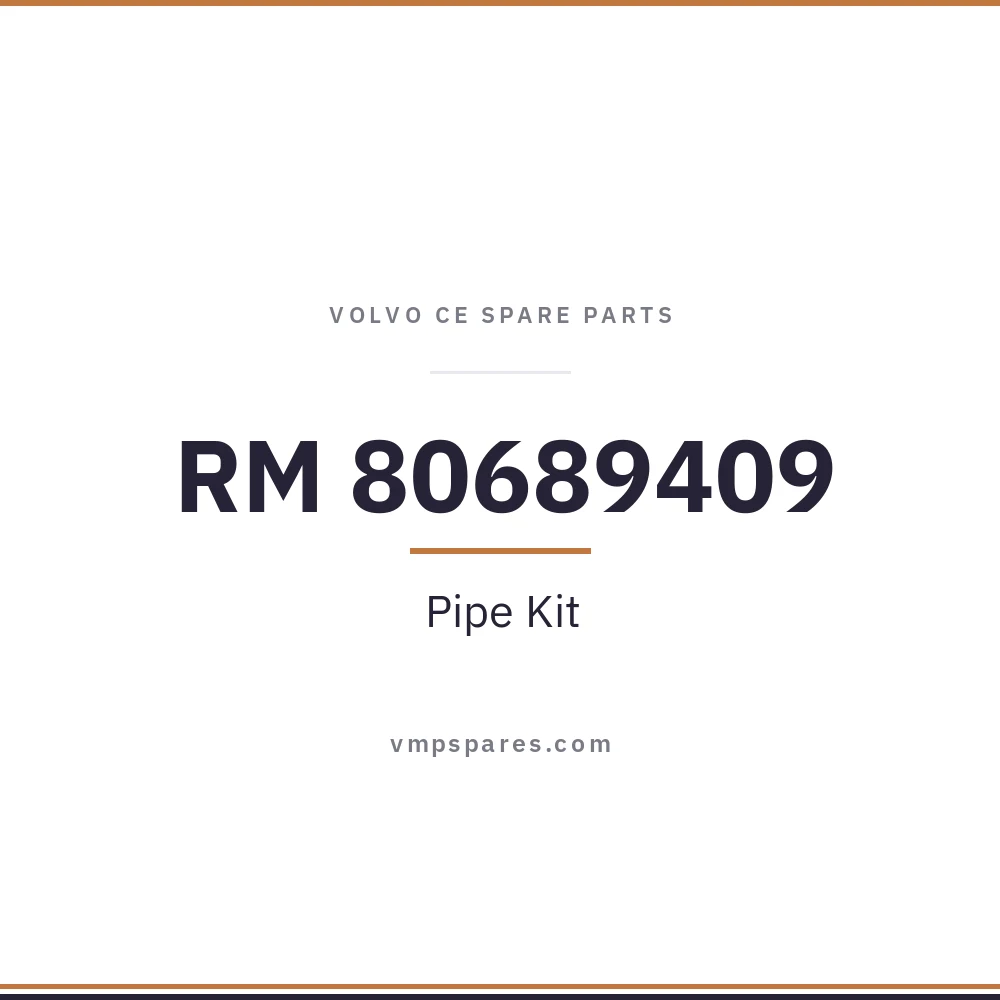 RM 80689409 – Pipe Kit