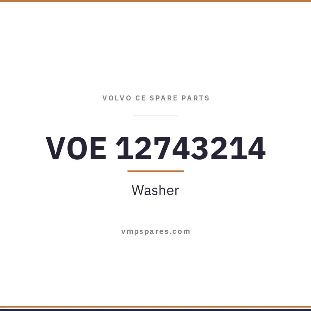 VOE 12743214 – Washer