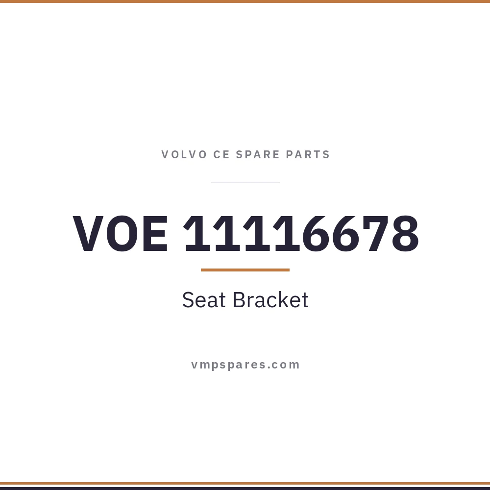 VOE 11116678 – Seat Bracket