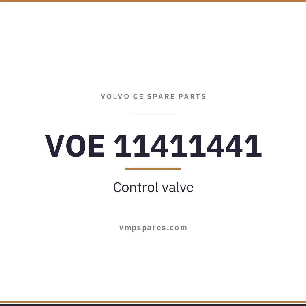 VOE 11411441 – Control valve