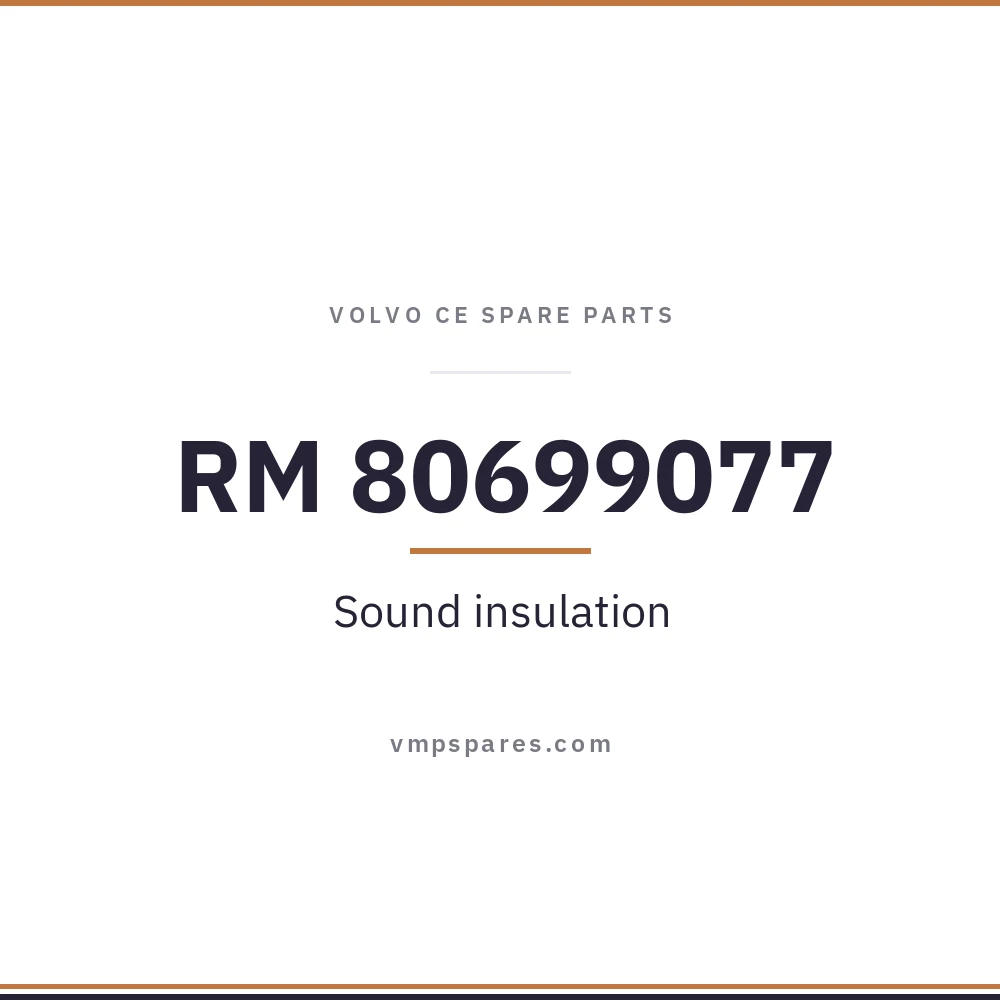 RM 80699077 – Sound insulation