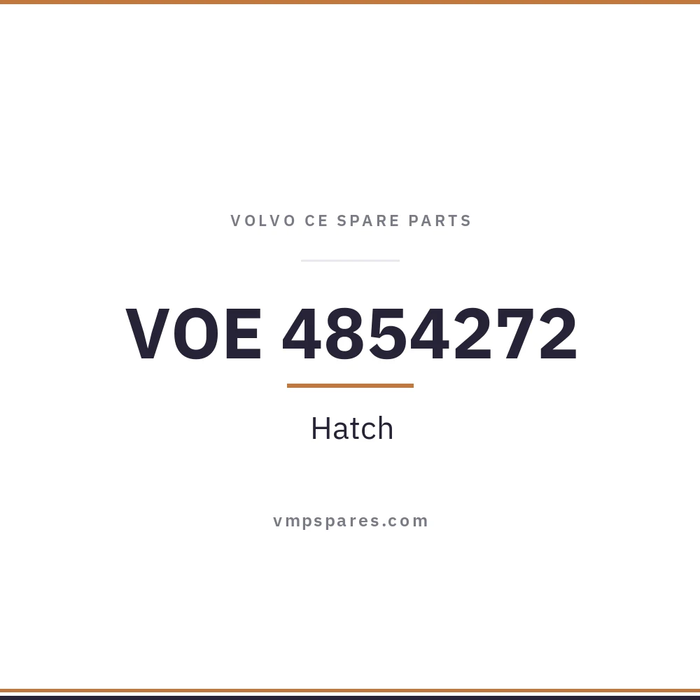 VOE 4854272 – Hatch