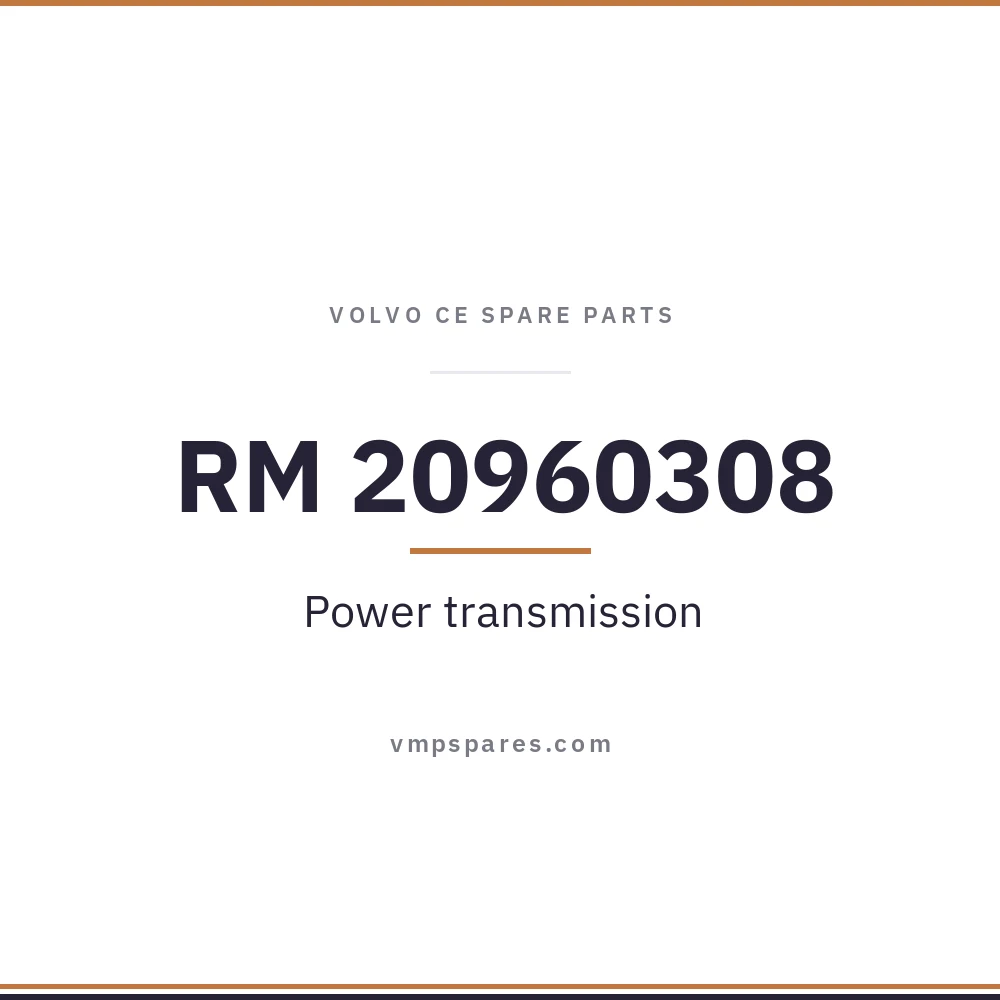 RM 20960308 – Power transmission