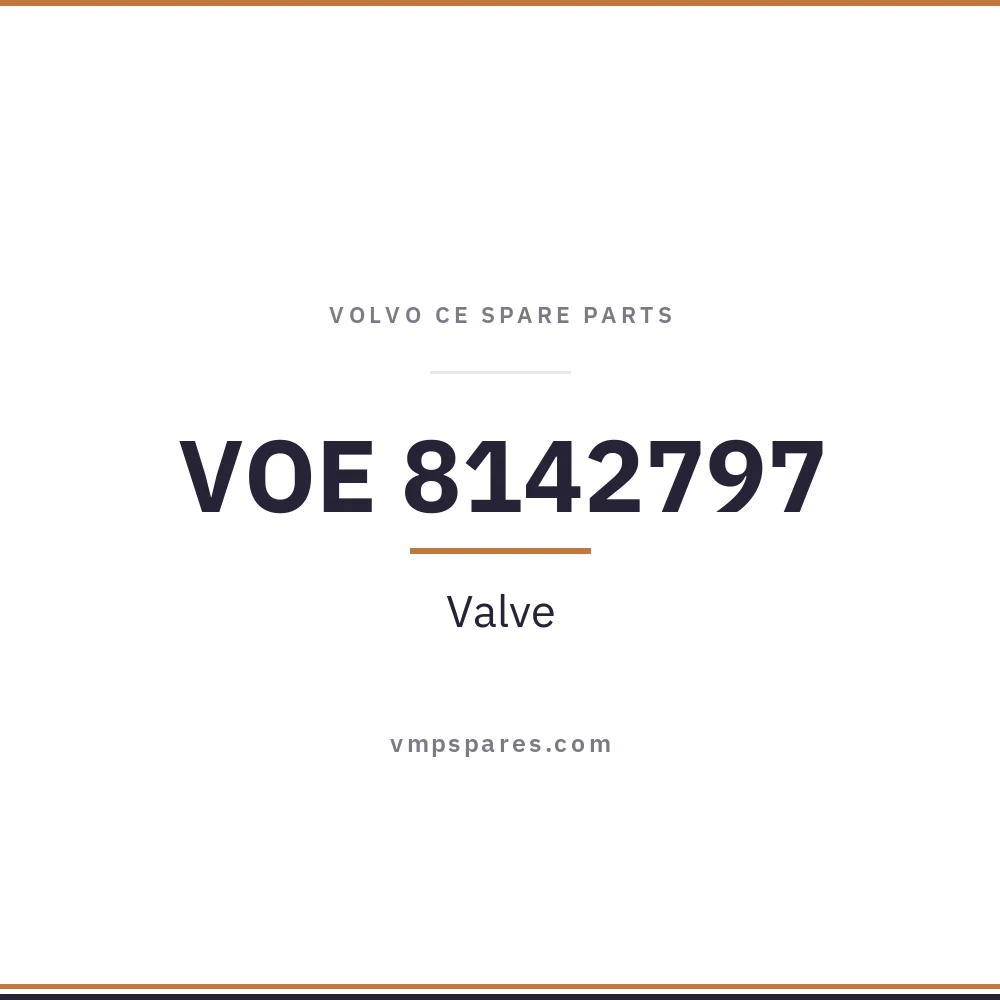 VOE 8142797 – Valve
