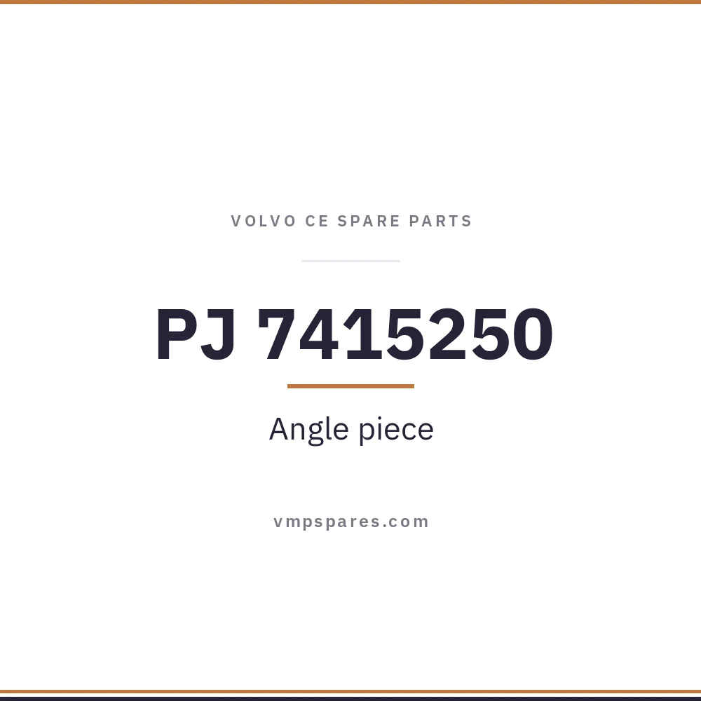 PJ 7415250 – Angle piece
