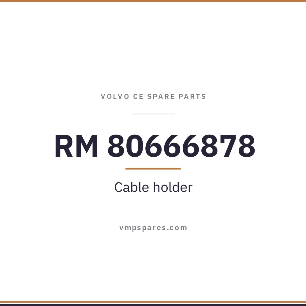 RM 80666878 – Cable holder