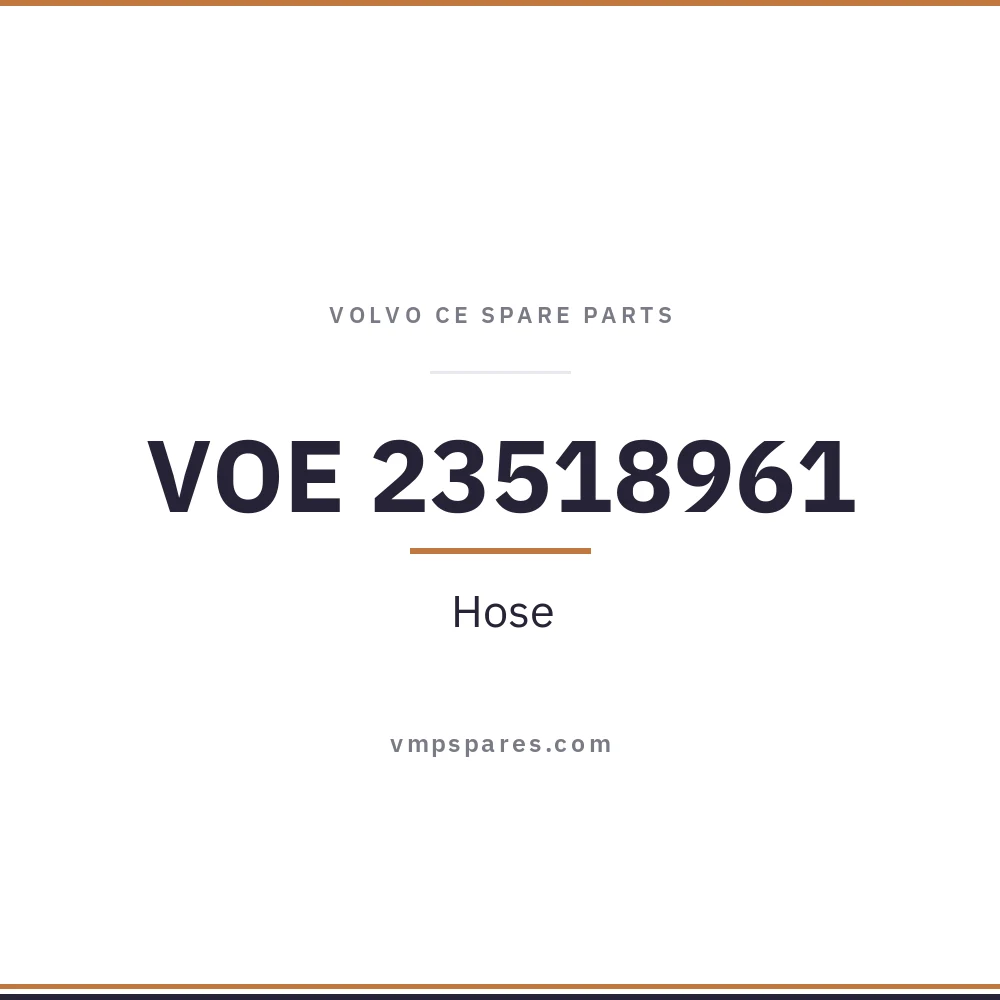 VOE 23518961 – Hose