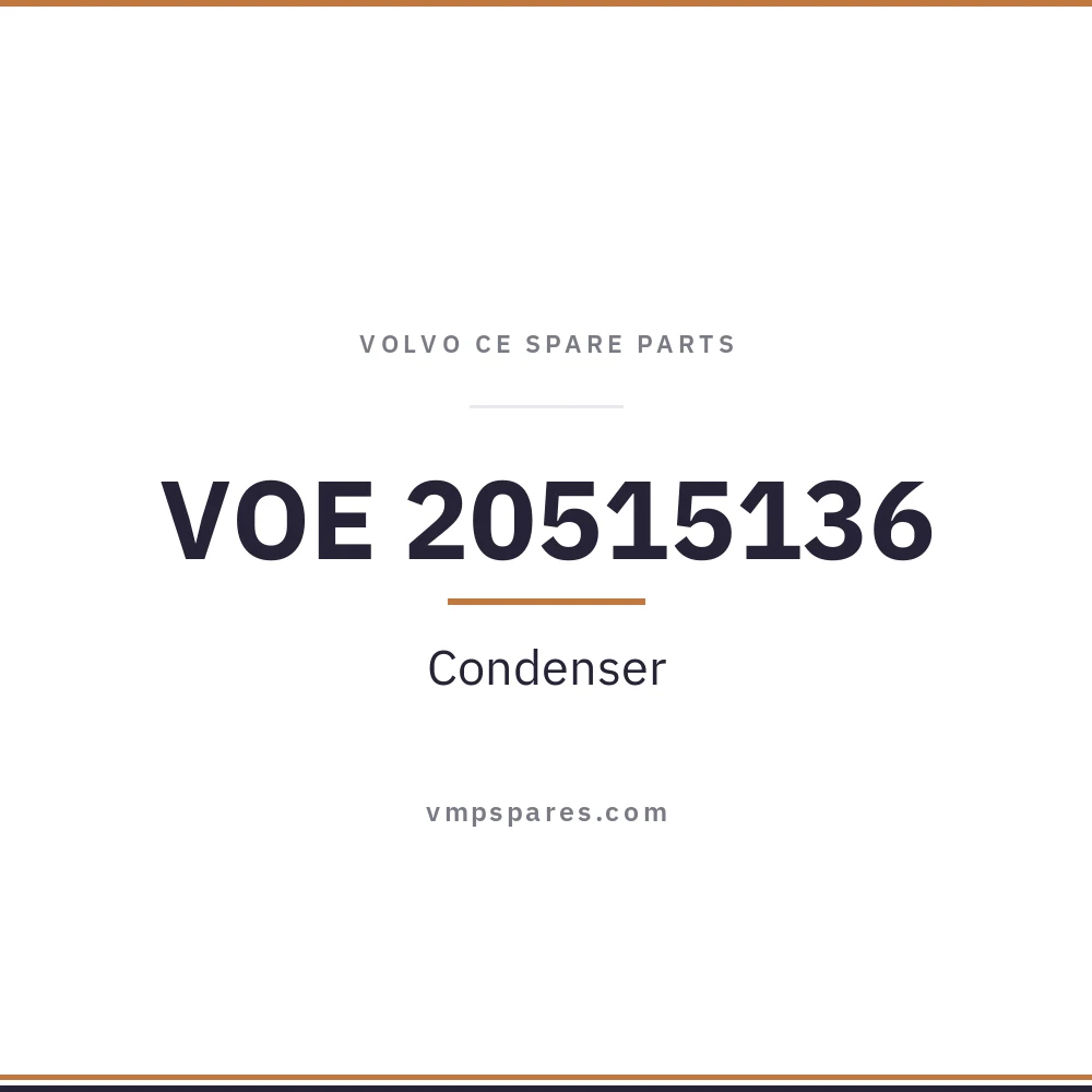 VOE 20515136 – Condenser