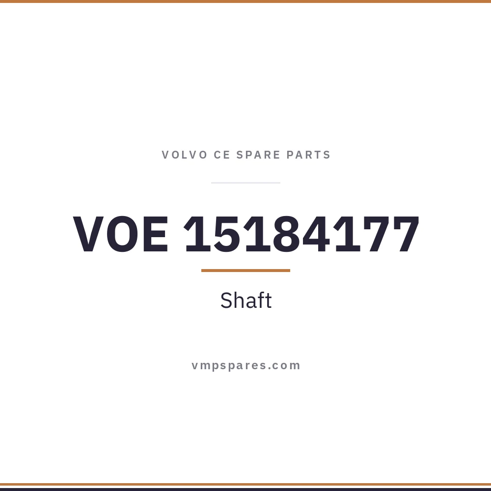 VOE 15184177 – Shaft