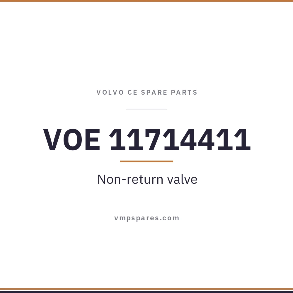 VOE 11714411 – Non-return valve