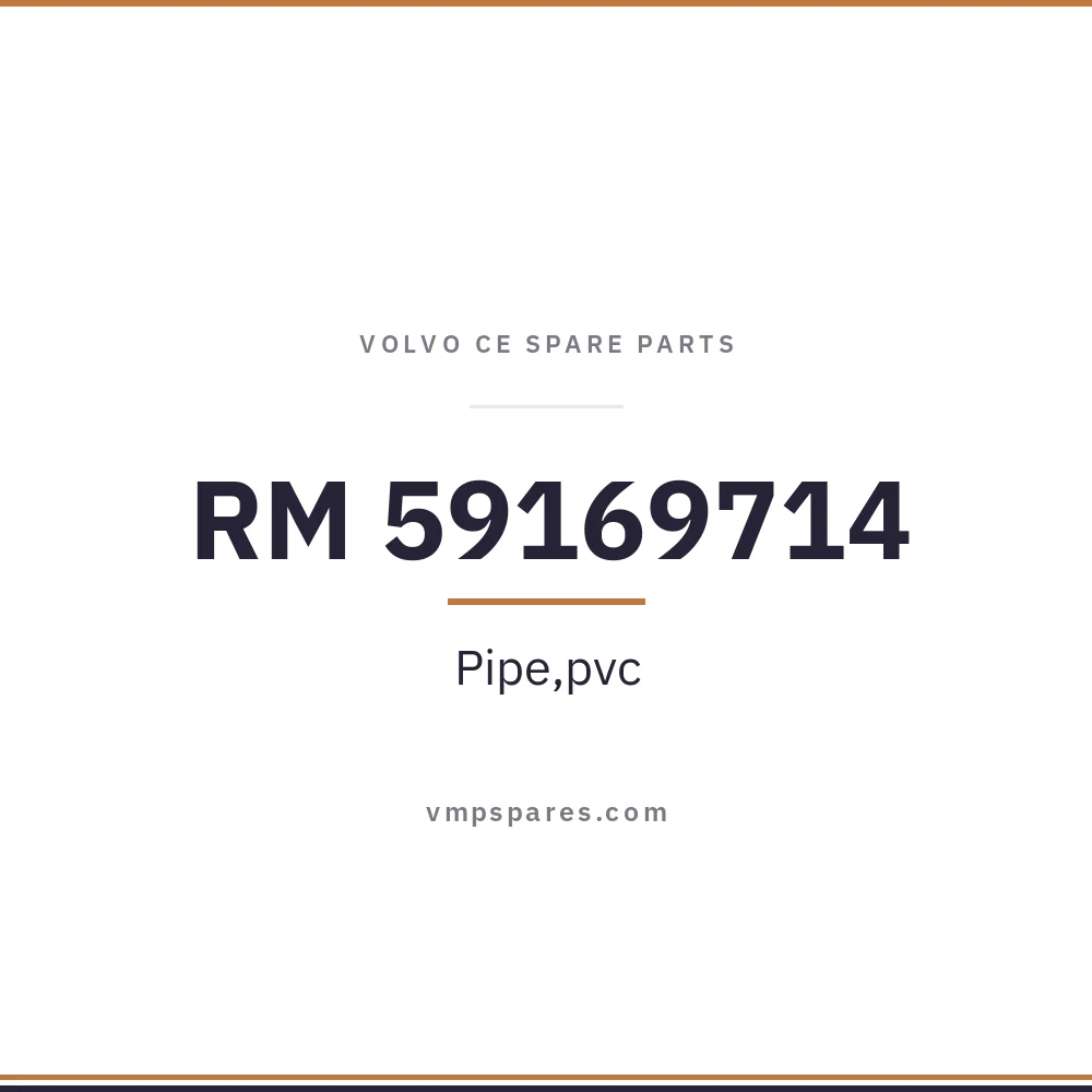 RM 59169714 – Pipe,pvc