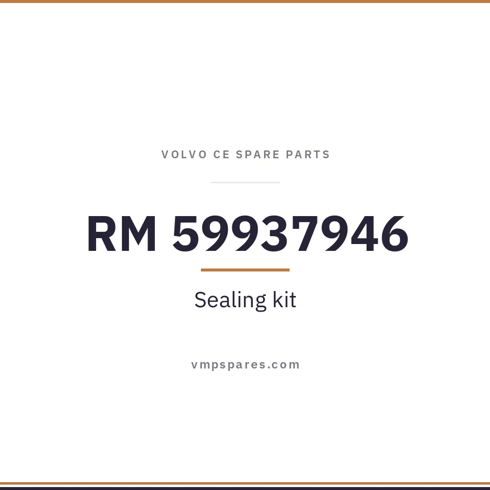 RM 59937946 – Sealing kit