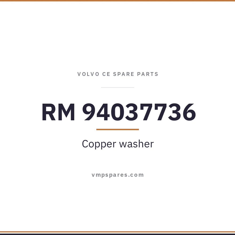 RM 94037736 – Copper washer
