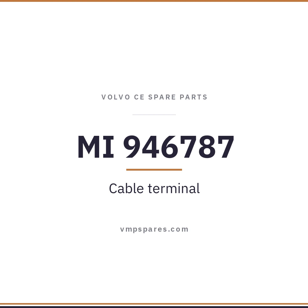 MI 946787 – Cable terminal