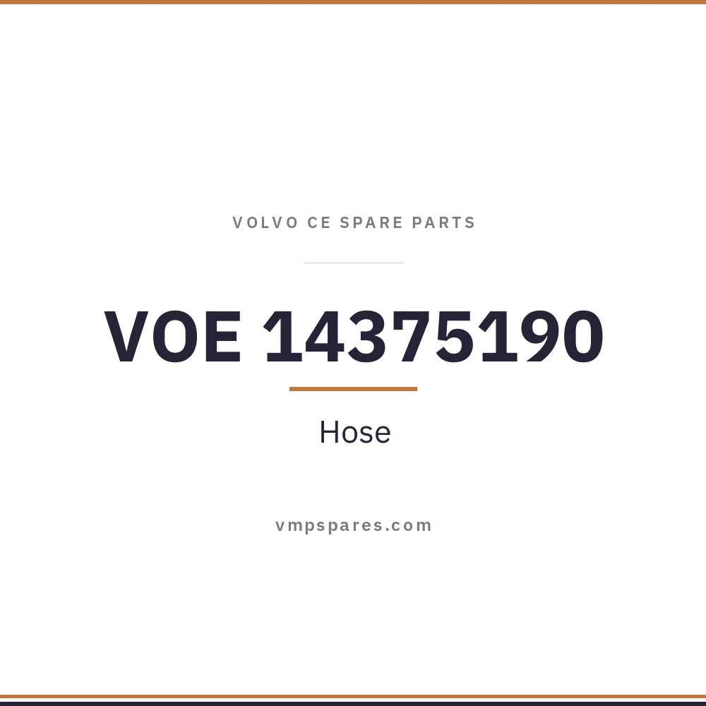 VOE 14375190 – Hose