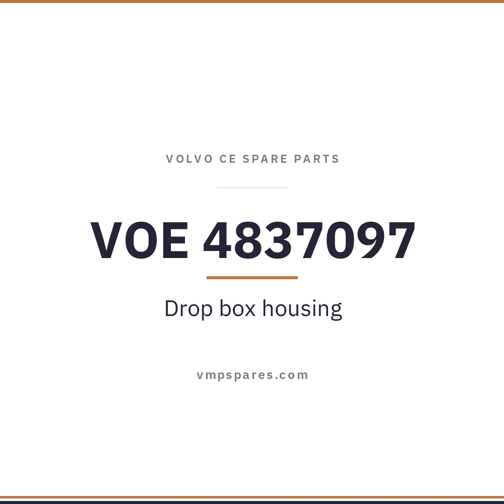 VOE 4837097 – Drop box housing