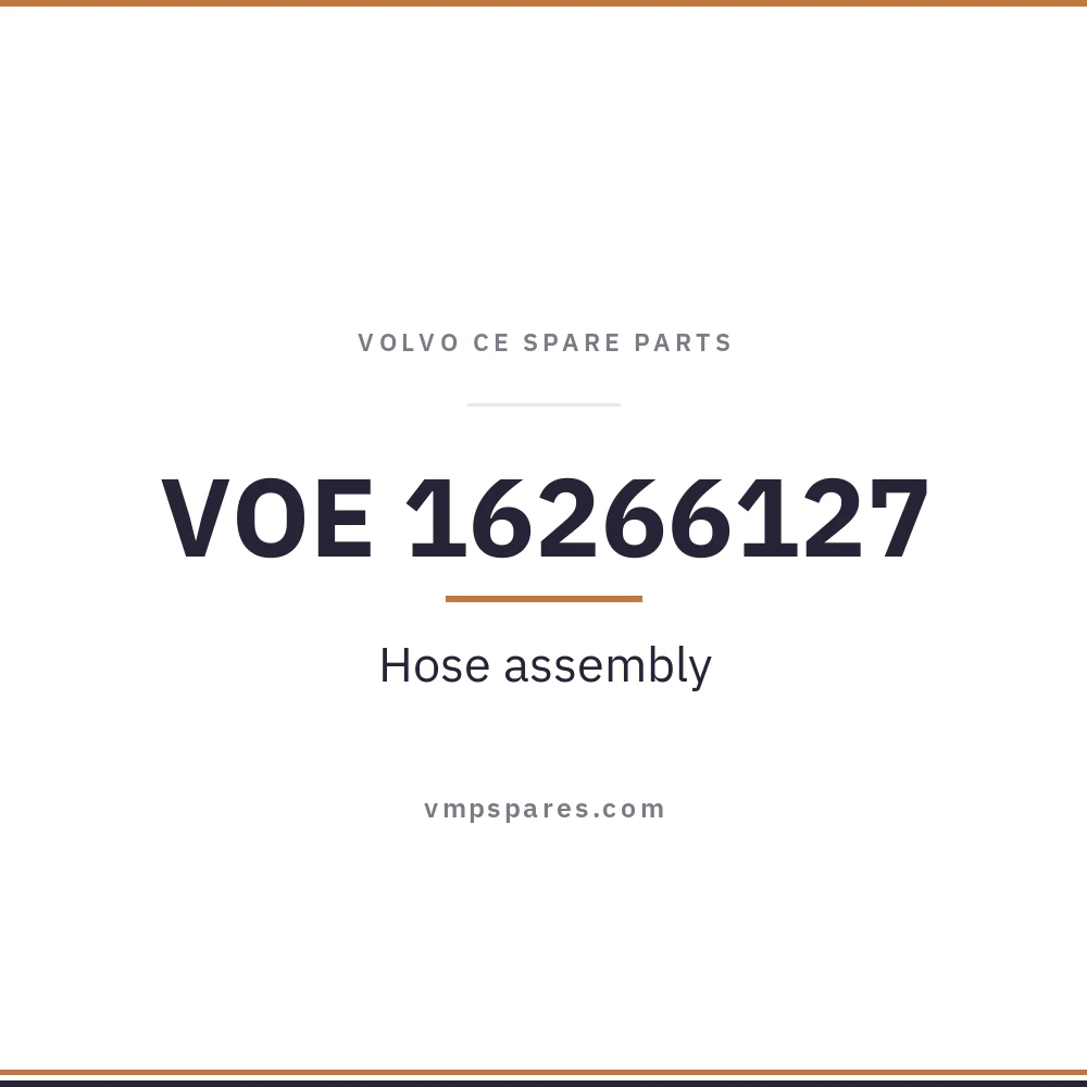 VOE 16266127 – Hose assembly