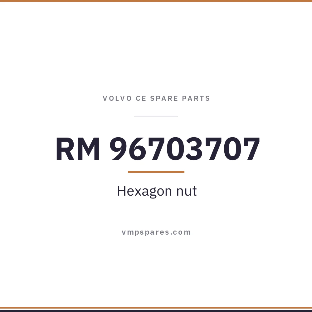 RM 96703707 – Hexagon nut