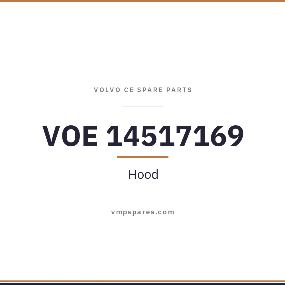 VOE 14517169 – Hood