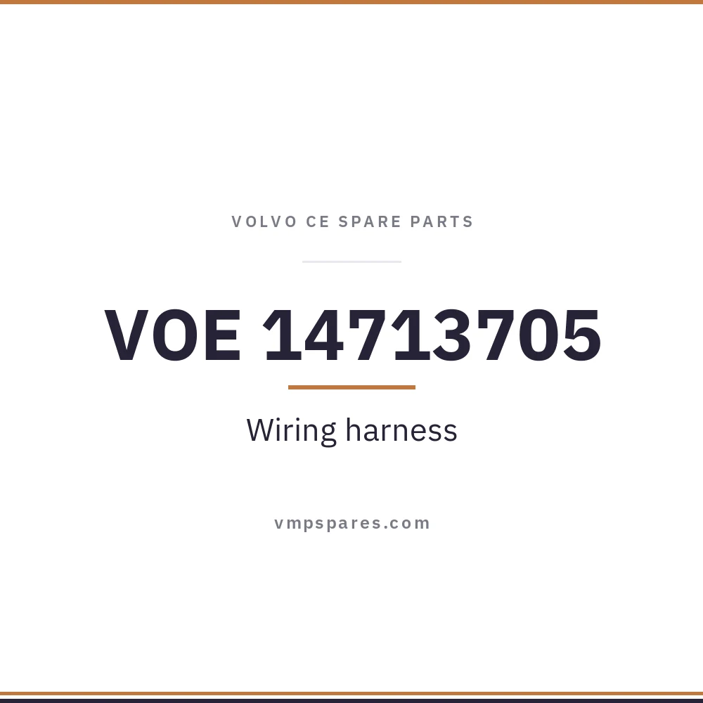 VOE 14713705 – Wiring harness
