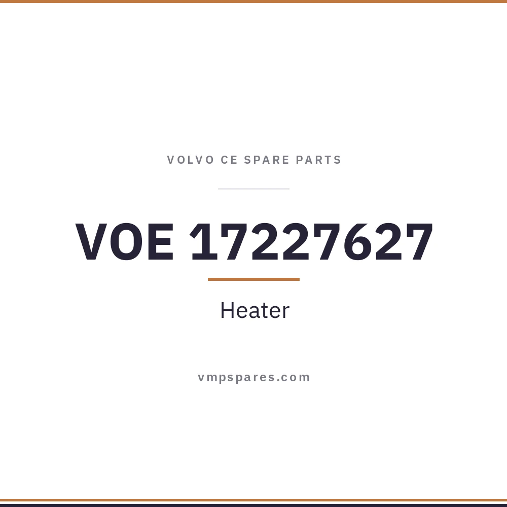 VOE 17227627 – Heater