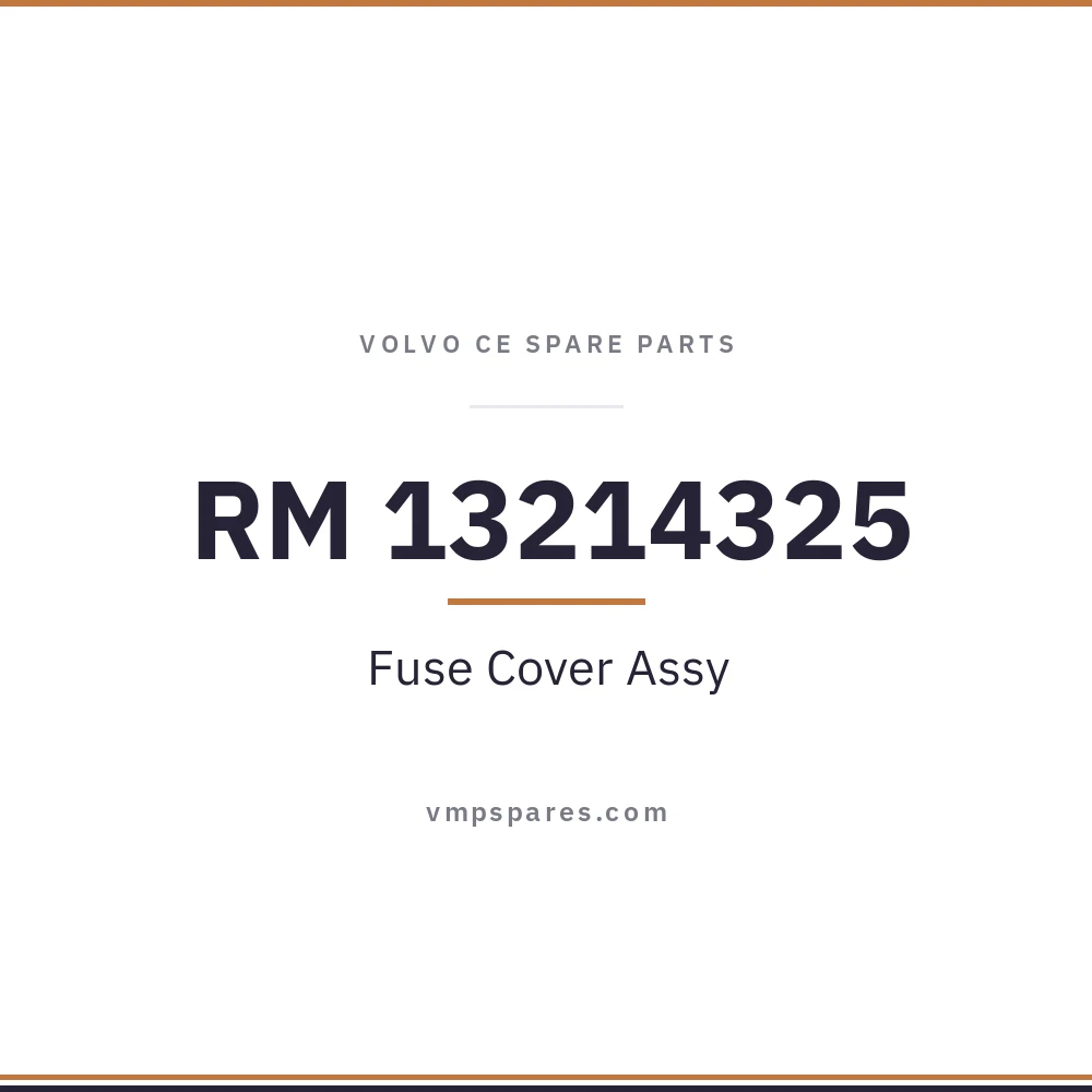 RM 13214325 – Fuse Cover Assy