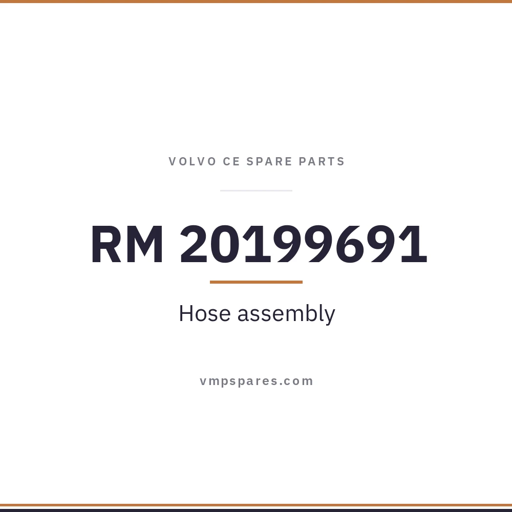 RM 20199691 – Hose assembly