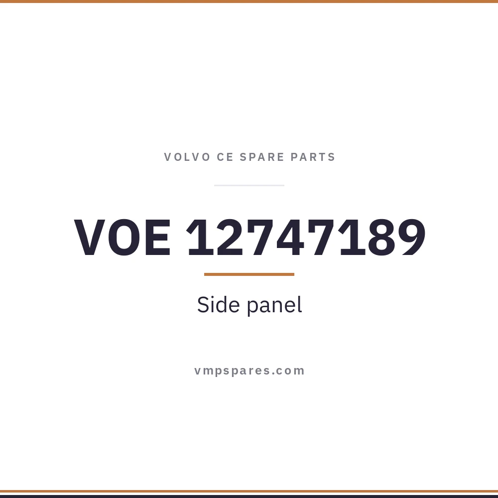 VOE 12747189 – Side panel