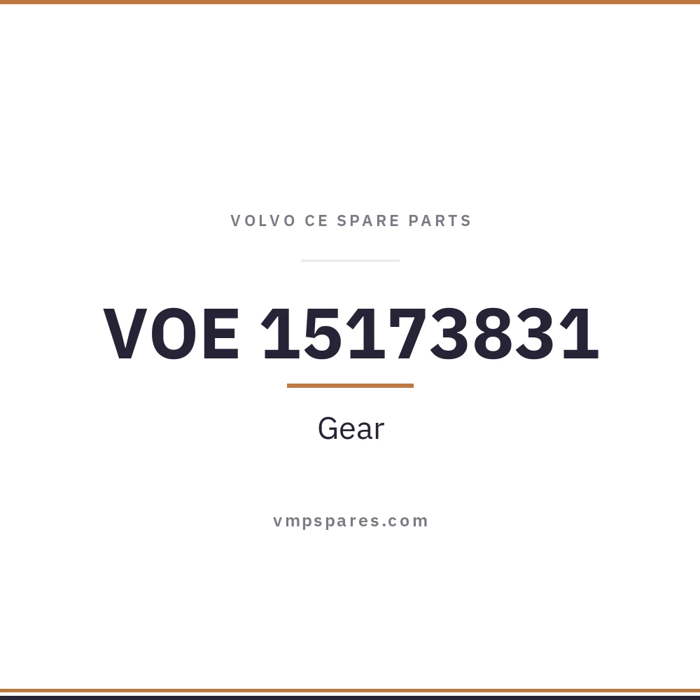 VOE 15173831 – Gear