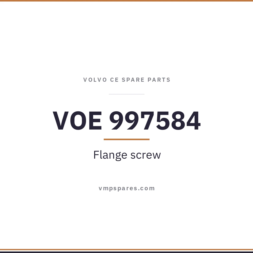VOE 997584 – Flange screw