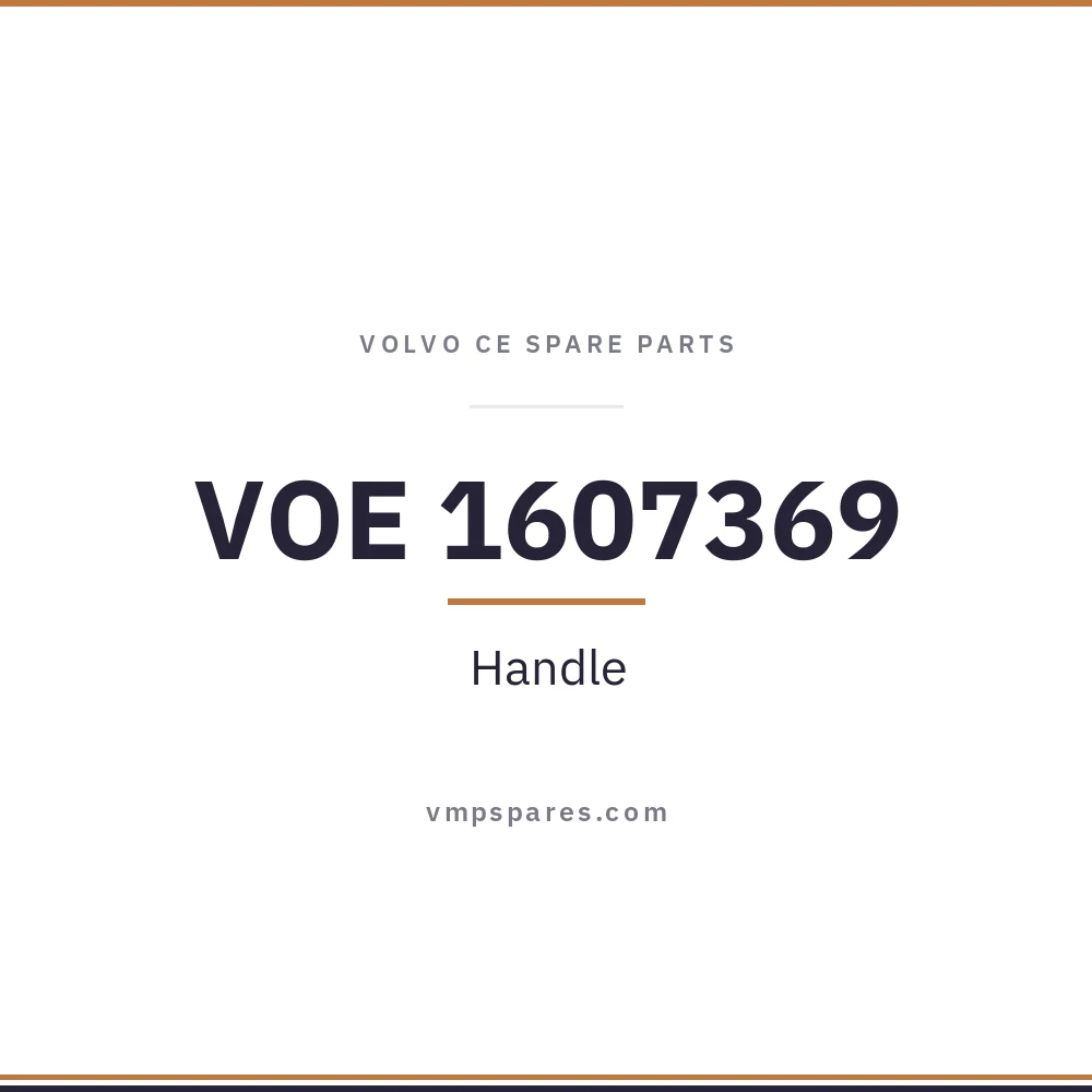 VOE 1607369 – Handle