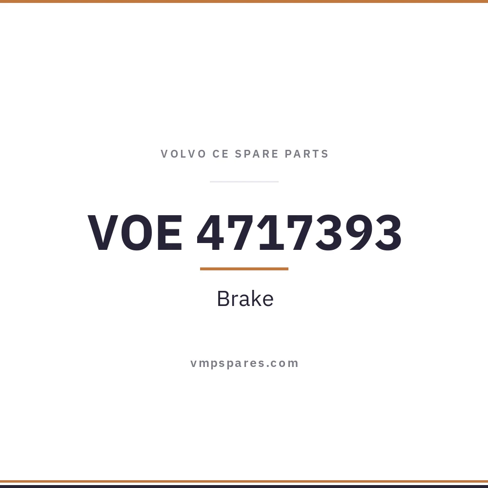 VOE 4717393 – Brake