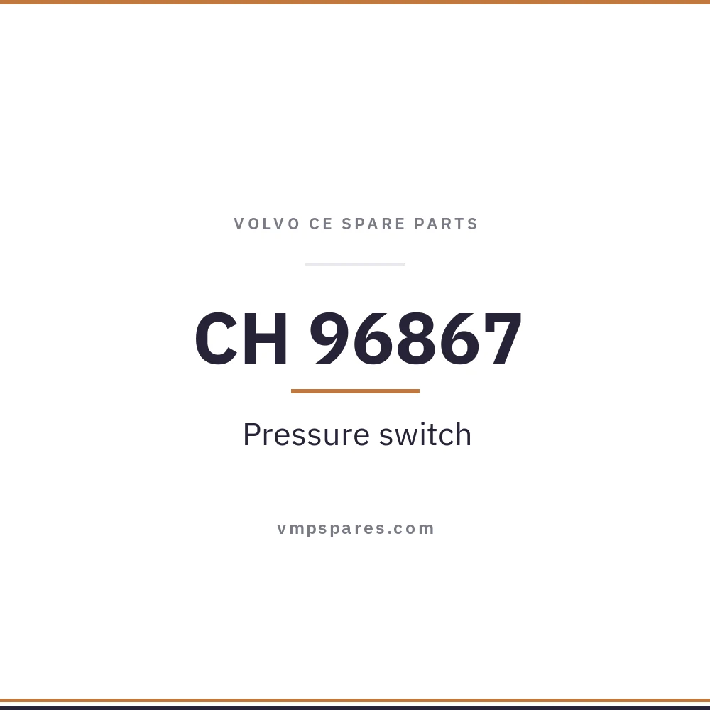 CH 96867 – Pressure switch