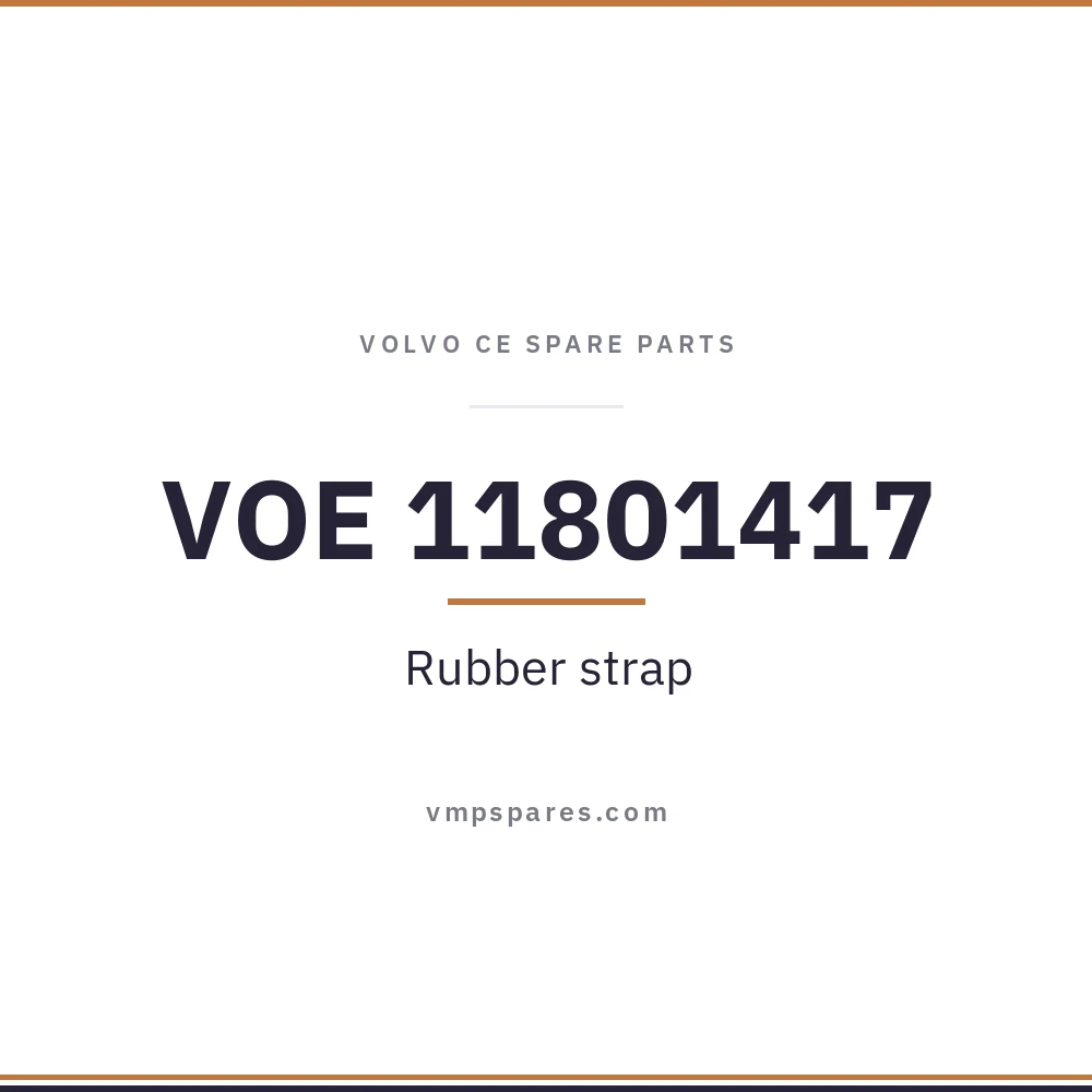 VOE 11801417 – Rubber strap