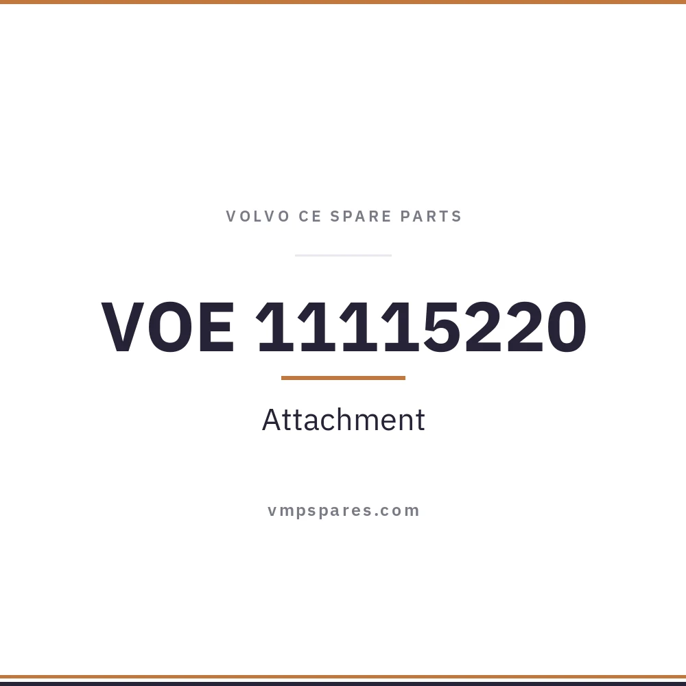 VOE 11115220 – Attachment