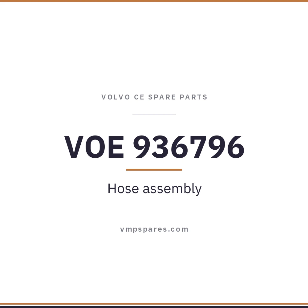 VOE 936796 – Hose assembly