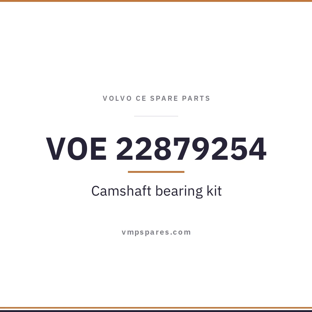 VOE 22879254 – Camshaft bearing kit