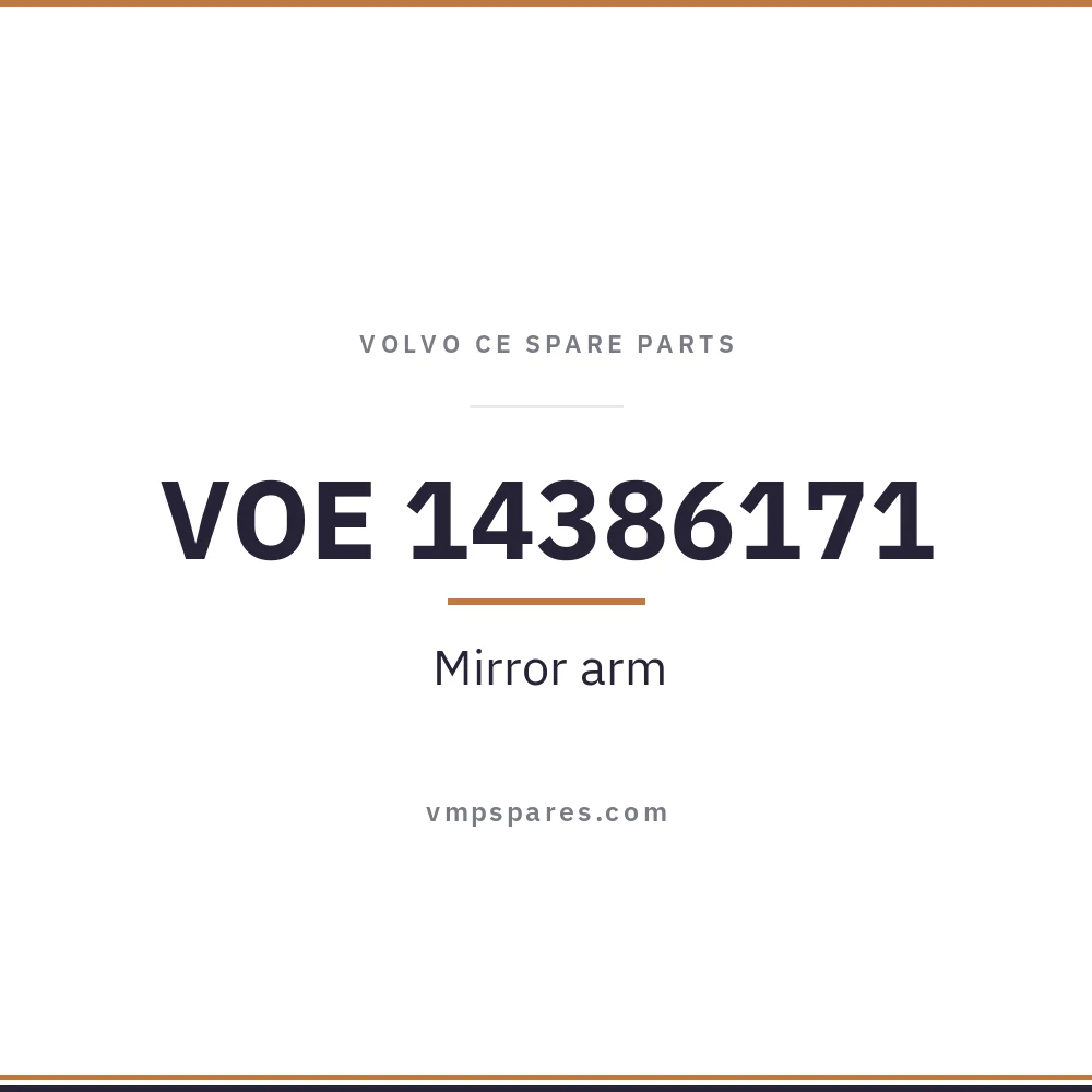 VOE 14386171 – Mirror arm