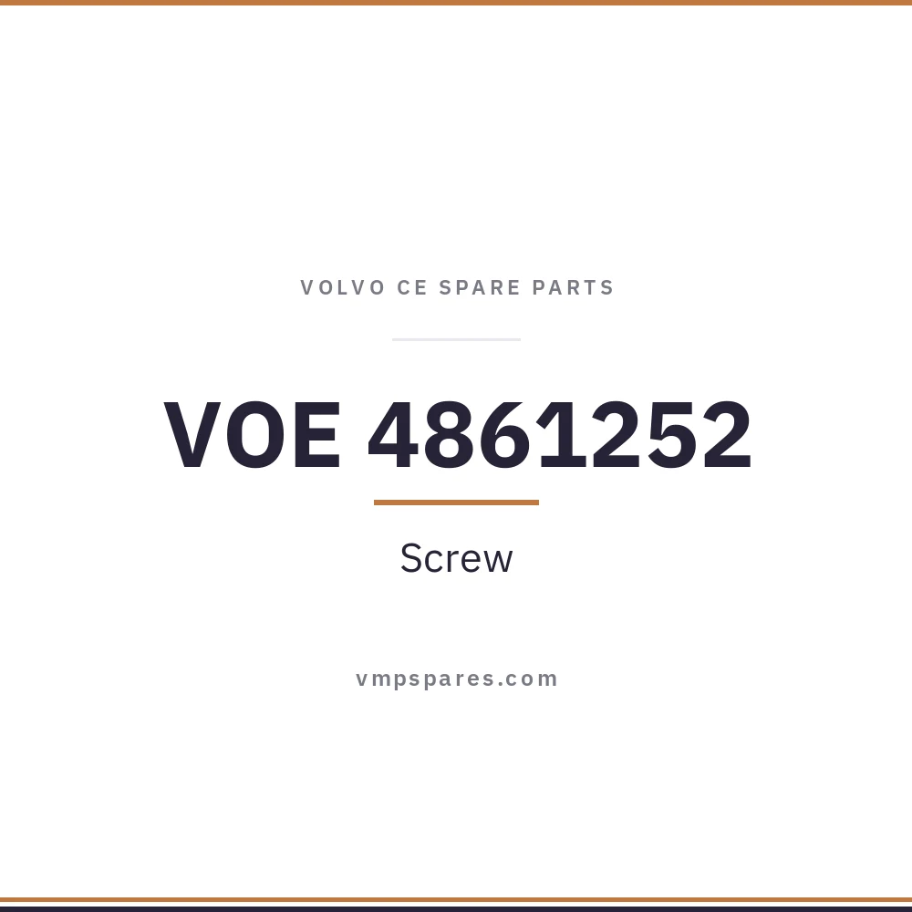 VOE 4861252 – Screw