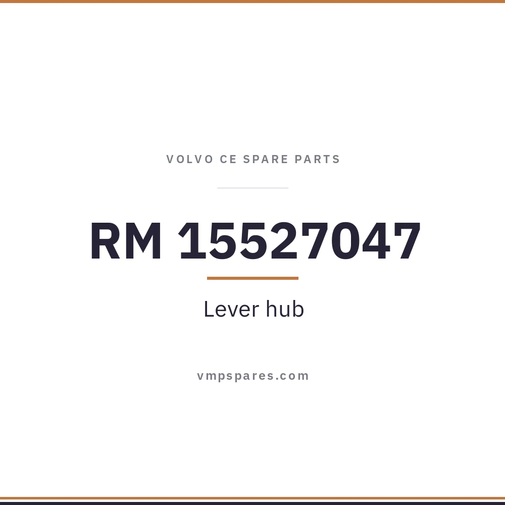 RM 15527047 – Lever hub
