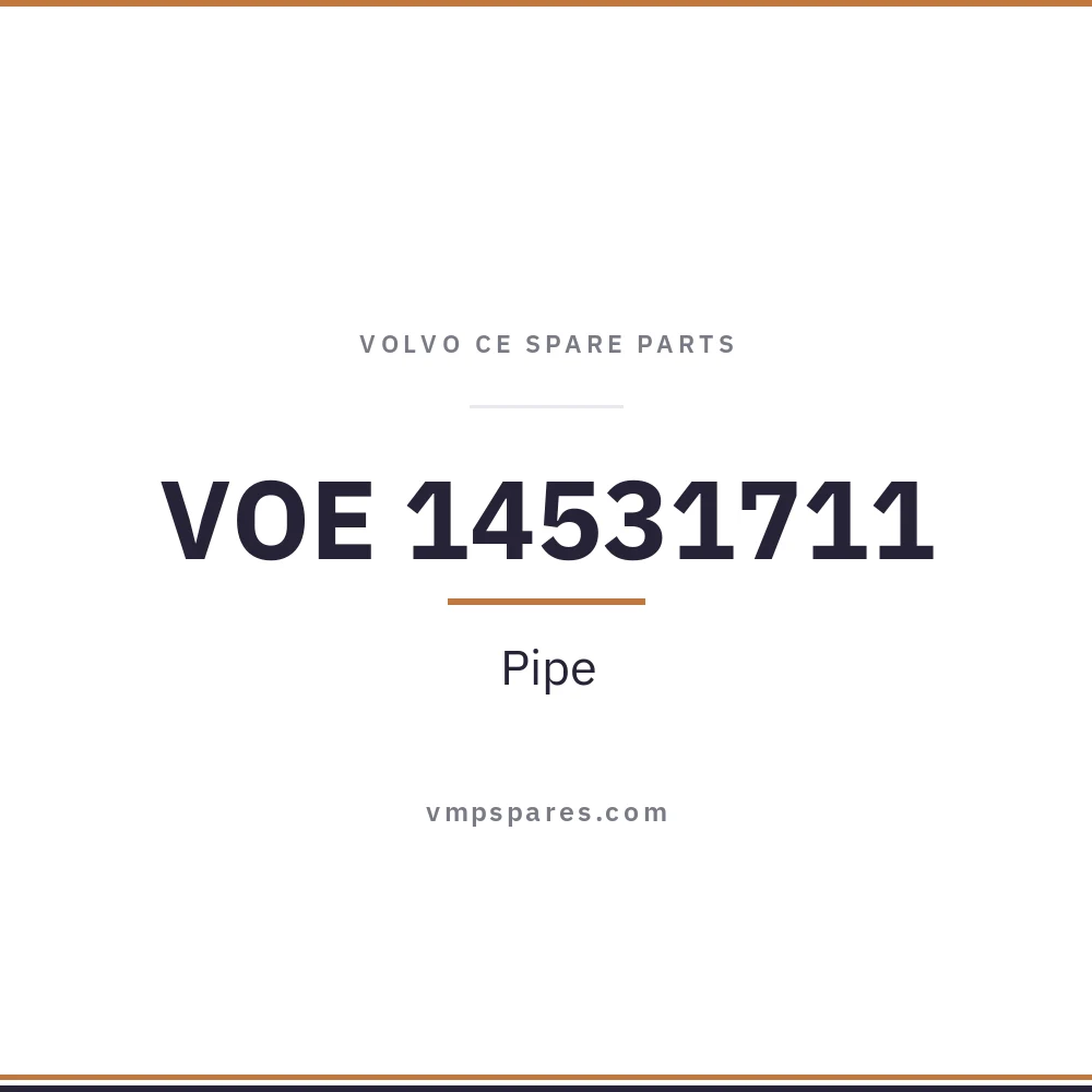 VOE 14531711 – Pipe