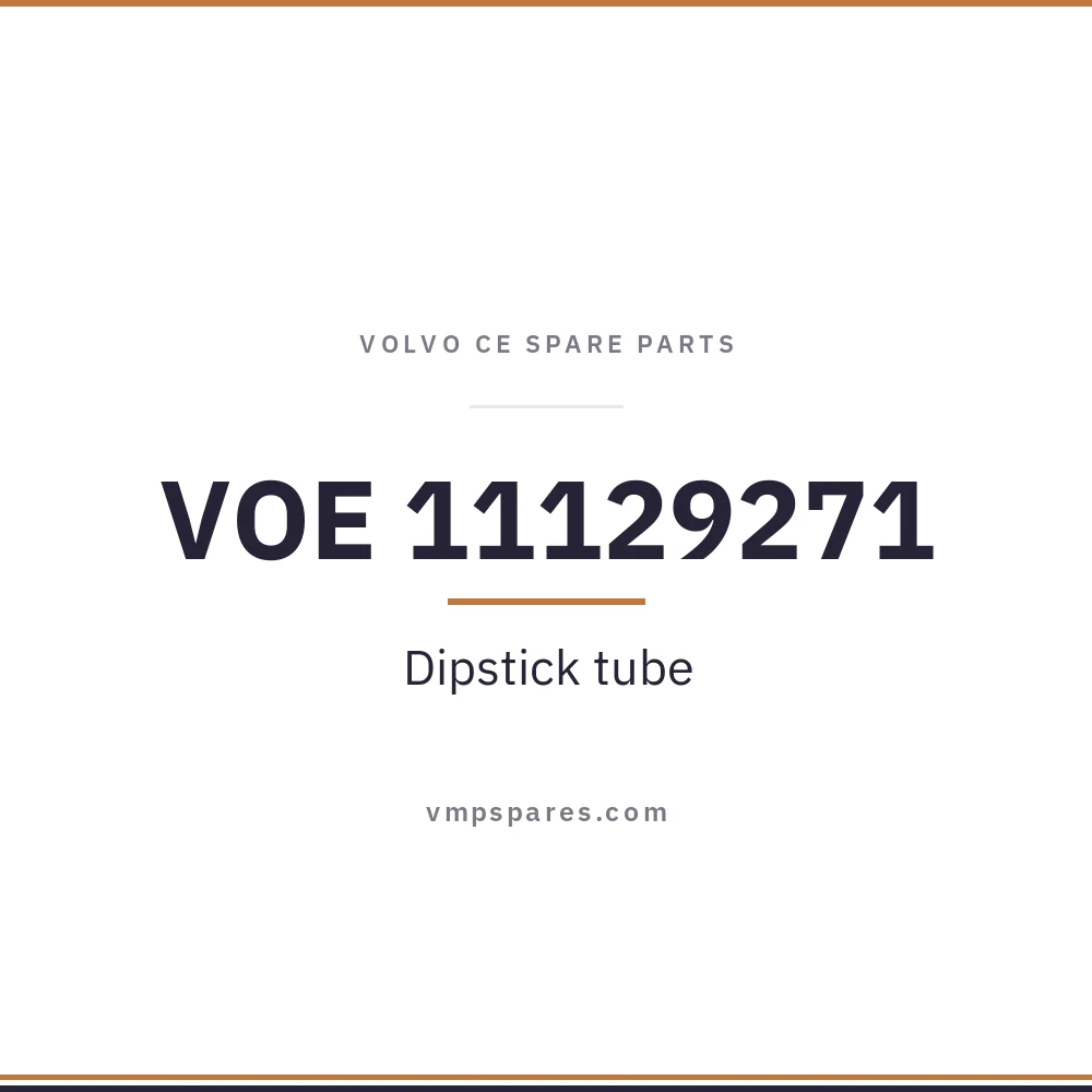 VOE 11129271 – Dipstick tube
